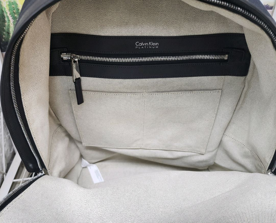 캘빈클라인 백팩 레더 믹스 백팩 BF26 이미지