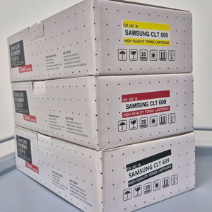 삼성 CLT 609 호환 토너 3종(검,빨,노)
