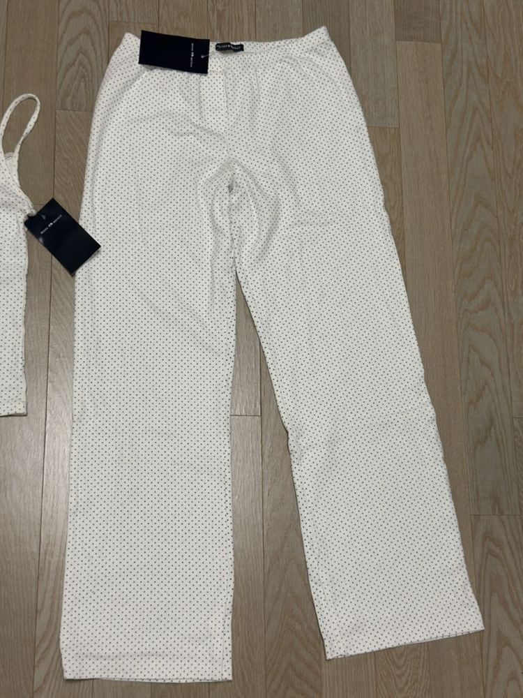 브랜디멜빌 도트 아일렛 나시+바지 (블루도트) 세트--2