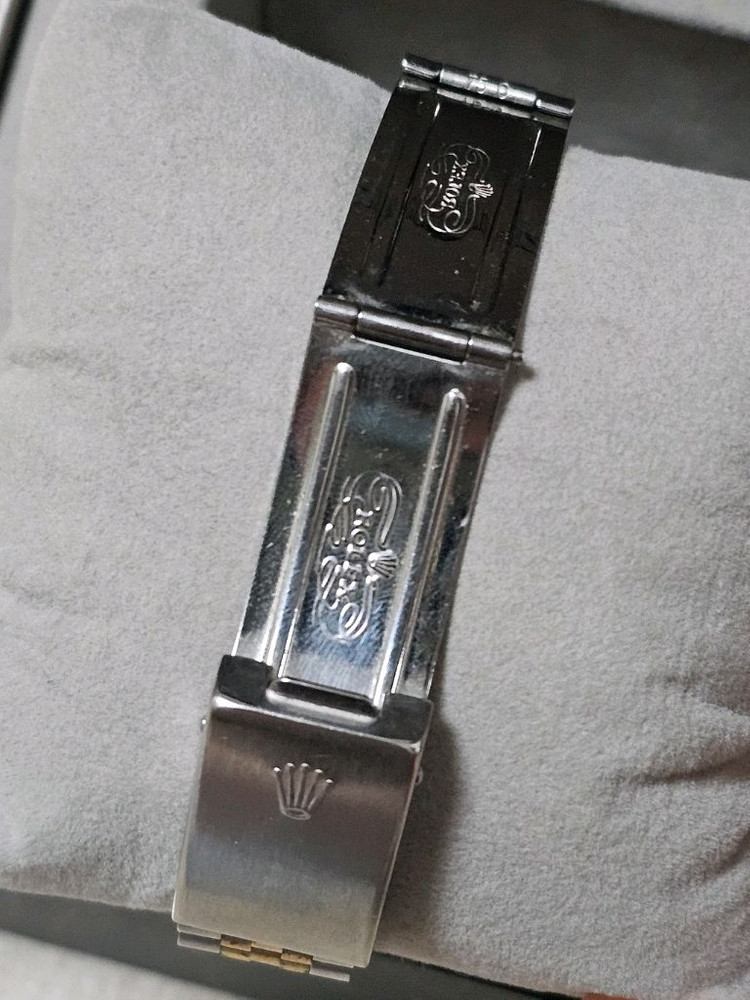 ROLEX 롤렉스 16233 오이스터퍼페츄얼 데이저스트 옐로골드 콤비 18K시계 36mm 샴페인 텐포인트 다이아몬드 이미지