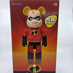 베어브릭 400% (인크레더블 해피쿠지특상,마징가Z 네고라,데빌로봇,꼼데가르송 블랙,나이키 에어포스1) 이미지