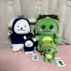 몬스타엑스 인형 멍꼬 채부기 대왕 + 미니 세트