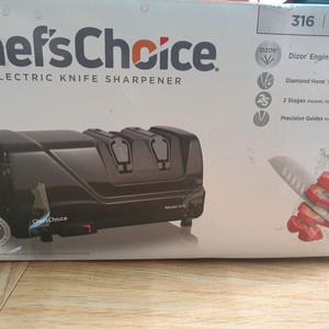 쉐프초이스 전동칼갈이 2단계 제품 판매합니다