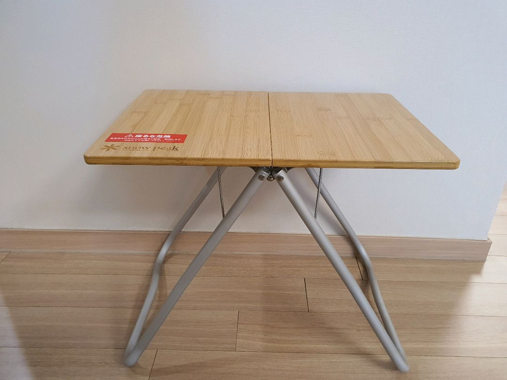 [새제품]스노우피크 테이블 대나무--1