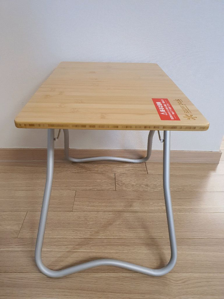 [새제품]스노우피크 테이블 대나무--3