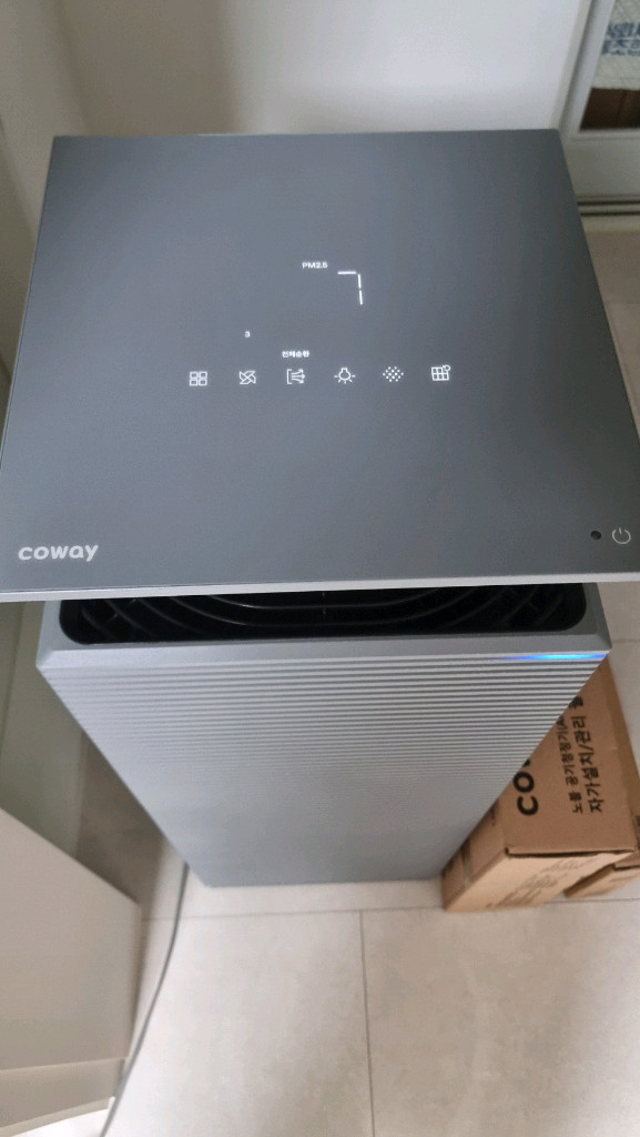 코웨이 노블 공기청정기 20평형 A급 새필터 포함--1