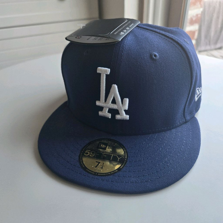 MLB 뉴에라 LA다저스 2018 포스트시즌 한정판 선수용 류현진 야구모자--1