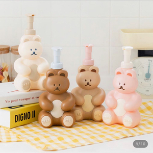 로마네 도낫도낫 곰돌이 베어 디스펜서 초코색 2개 일괄