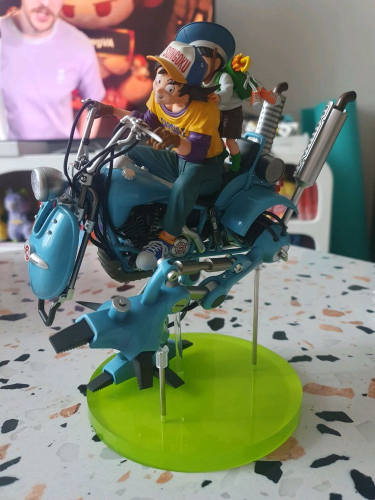 DESKTOP REAL McCOY EX 손오공 고한 2족 보행 로봇 드래곤 볼 Z 피규어 이미지