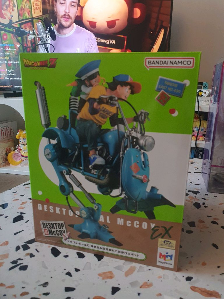 DESKTOP REAL McCOY EX 손오공 고한 2족 보행 로봇 드래곤 볼 Z 피규어 이미지