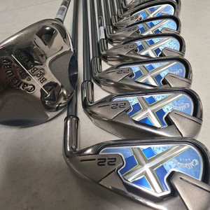 캘러웨이 정품 여성아이언 세트 및 우드 (특A 컨디션)