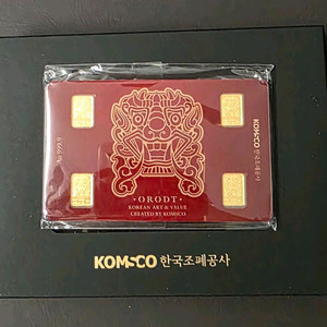 조폐공사 오롯 도깨비 4g 골드바 팝니다.