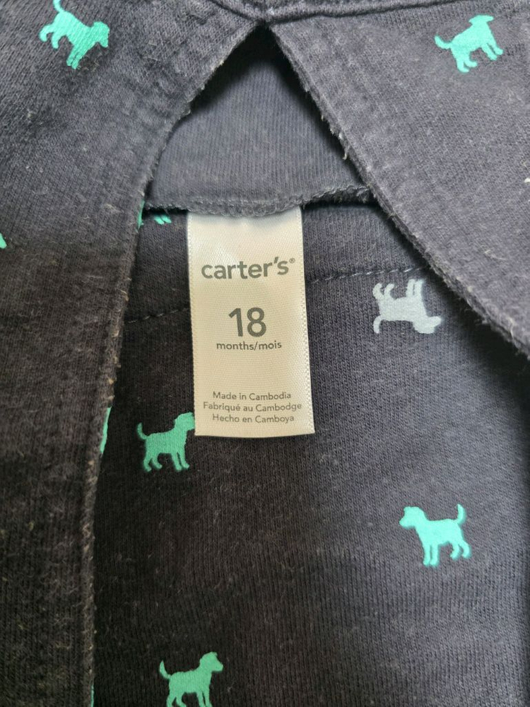 짐보리(3~6M),카터스(18M) 멜빵바지 이미지