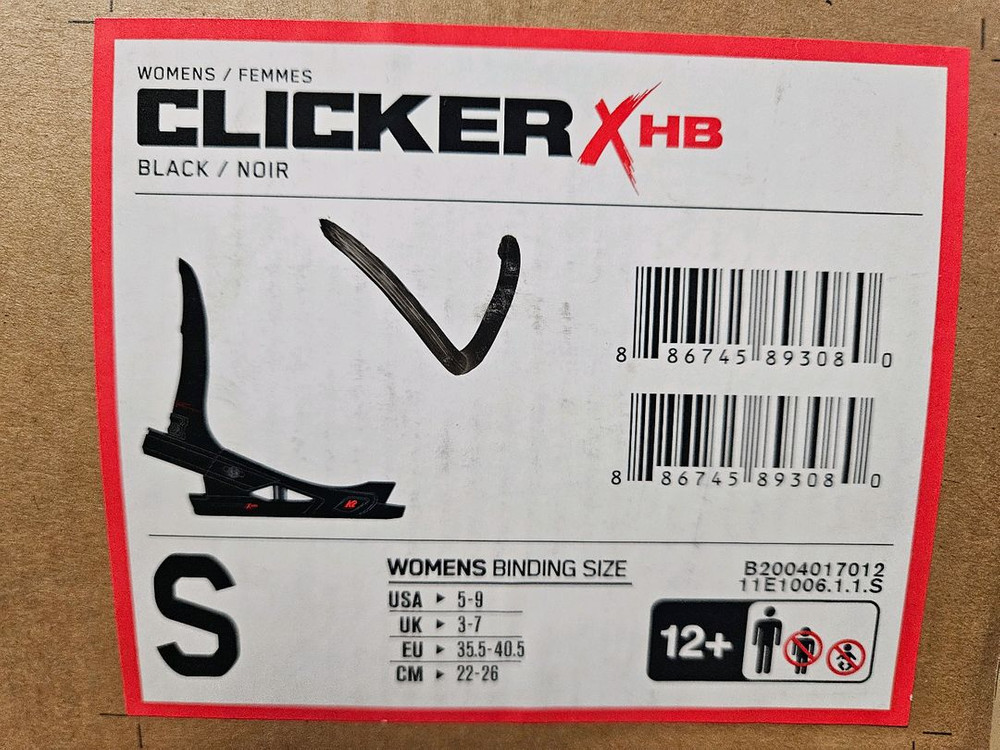 스노우보드 부츠 바인딩 클리커 세트--3