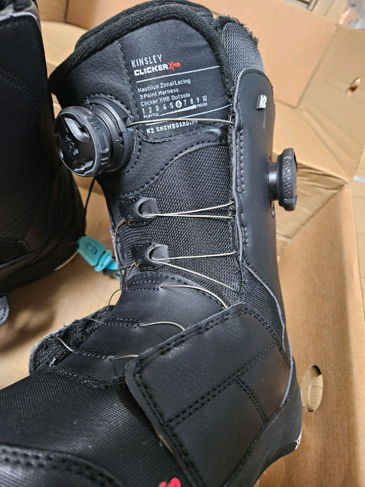 스노우보드 부츠 바인딩 클리커 세트--6