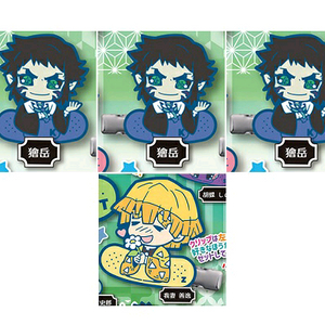 (일괄) 귀멸의 칼날 가챠 반창고 헤어클립 젠이츠, 카이가쿠