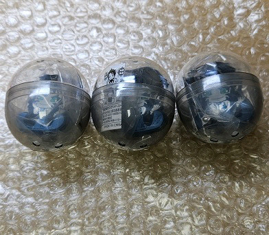 (일괄) 귀멸의 칼날 가챠 반창고 헤어클립 젠이츠, 카이가쿠--1