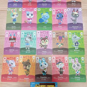 동물의숲 호환 아미보카드 미첼 잭슨 쭈니 애플 뽀야미 마티 부케 스피카 나탈리 미애 패치 등