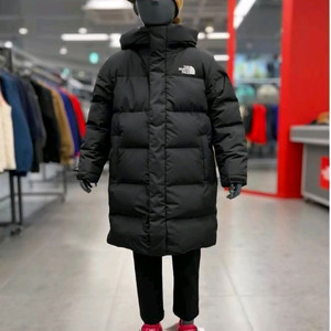 노스페이스 키즈 구스롱패딩 160