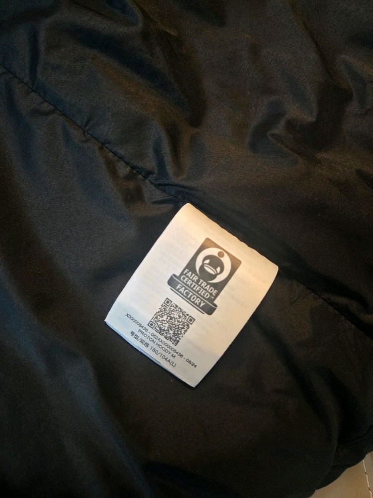 아크테릭스 프로톤 LT 후디 블랙 L새상품--5