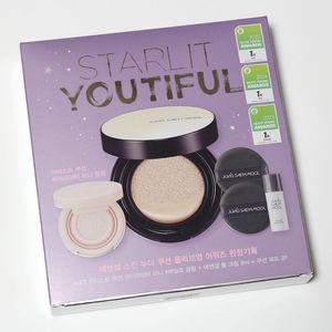 [미개봉] 정샘물 에센셜 스킨 누더 롱웨어 쿠션 (올리브영 기획/본품+리필) #17페어라이트