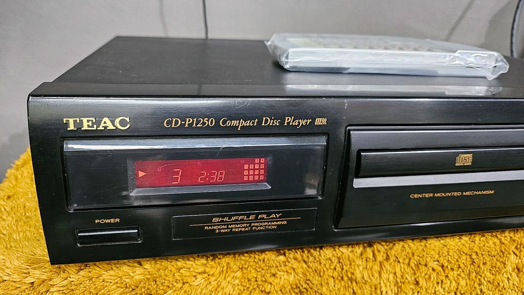 티악 CD플레이어 리모컨포함 CD-P1250 이미지