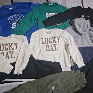 남아120 일괄 9벌