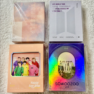 방탄콘서트 DVD 스픽콘 럽셀콘 머스터 소우주 메모리즈 포카 BTS