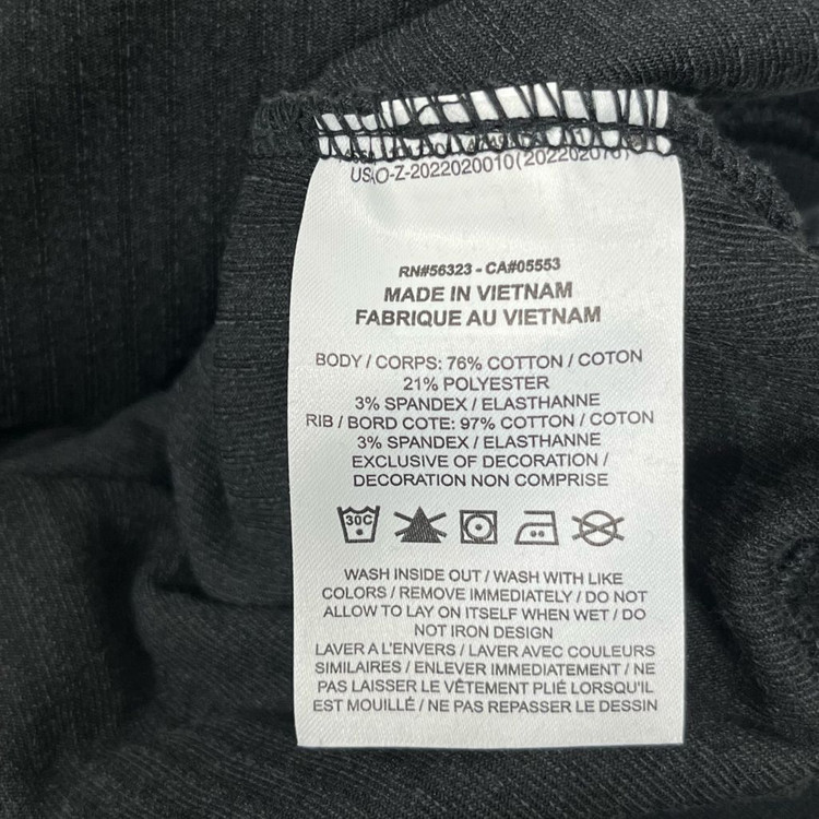 나이키 스포츠웨어 코듀로이 반집업 크롭 탑 이미지