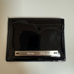 마뗑킴 하트 카드지갑 블랙 이미지