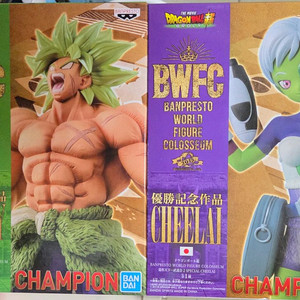 BWFC조형천하 브로리,치라이 드래곤볼 피규어 2종 이미지