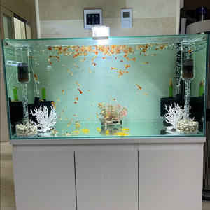 (경기 북부) 알풀 구피 키우던 3자 광폭 올디아망 수조 90x45x45 8T 어항 받침대 뚜껑 세트 A급 판매 이미지