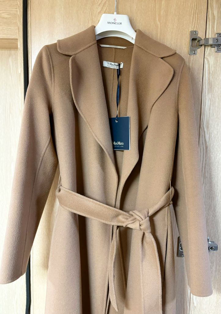 막스마라 폴도 울 코트 38--9