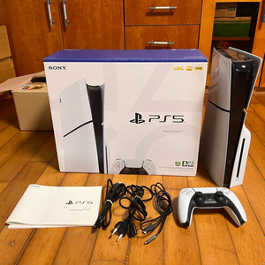 [신품급] PS5 Slim 플레이스테이션5 슬림 디스크에디션 2018A