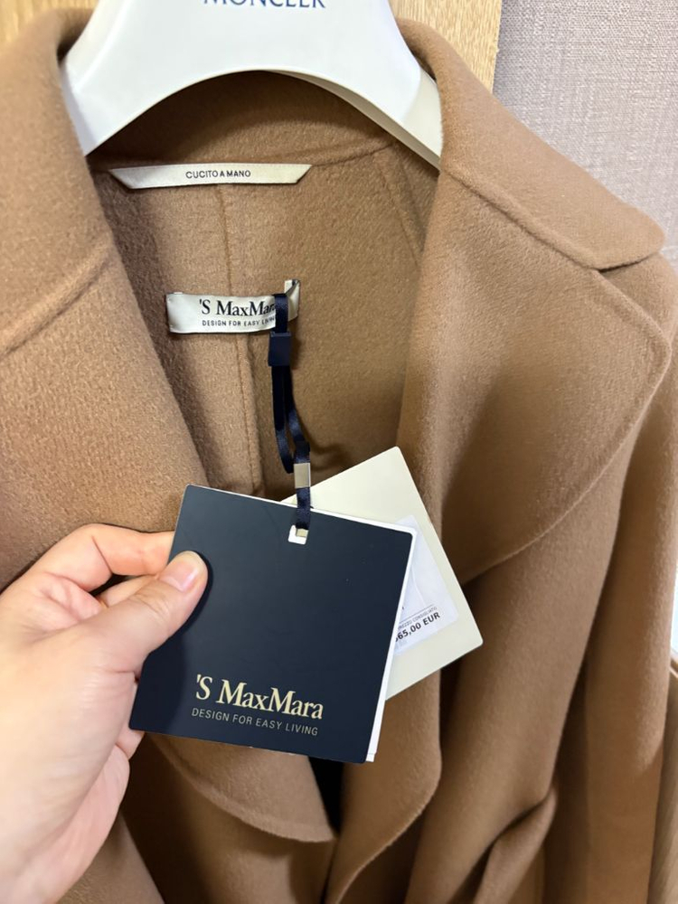 막스마라 폴도 울 코트 38--2