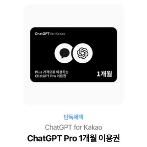 chat gpt pro 이용권