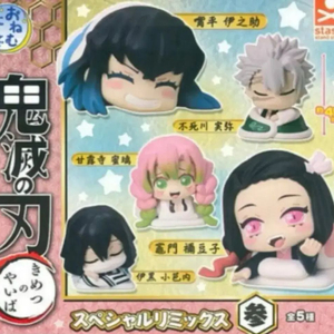 미개봉) 귀멸의칼날 가챠(이노스케 미츠리 이구로 사네미 네즈코) 이미지