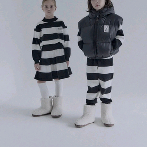 로아앤제인 키즈 이글루 후드패딩 조끼 / 몽클레어 키즈 패딩베스트