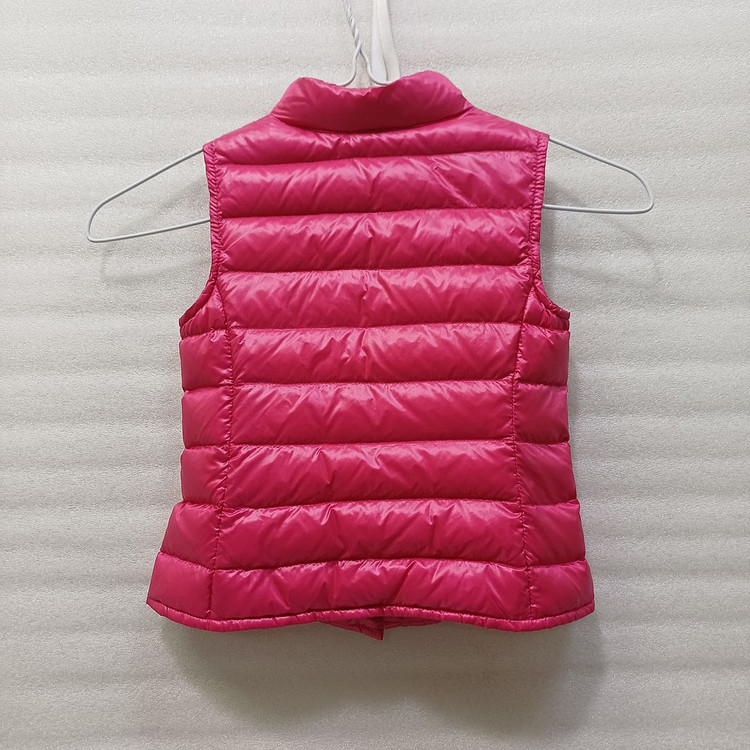 정품 몽클레어 키즈 여아 경량 다운 패딩 조끼 유아동 2A 사랑봉봉--1