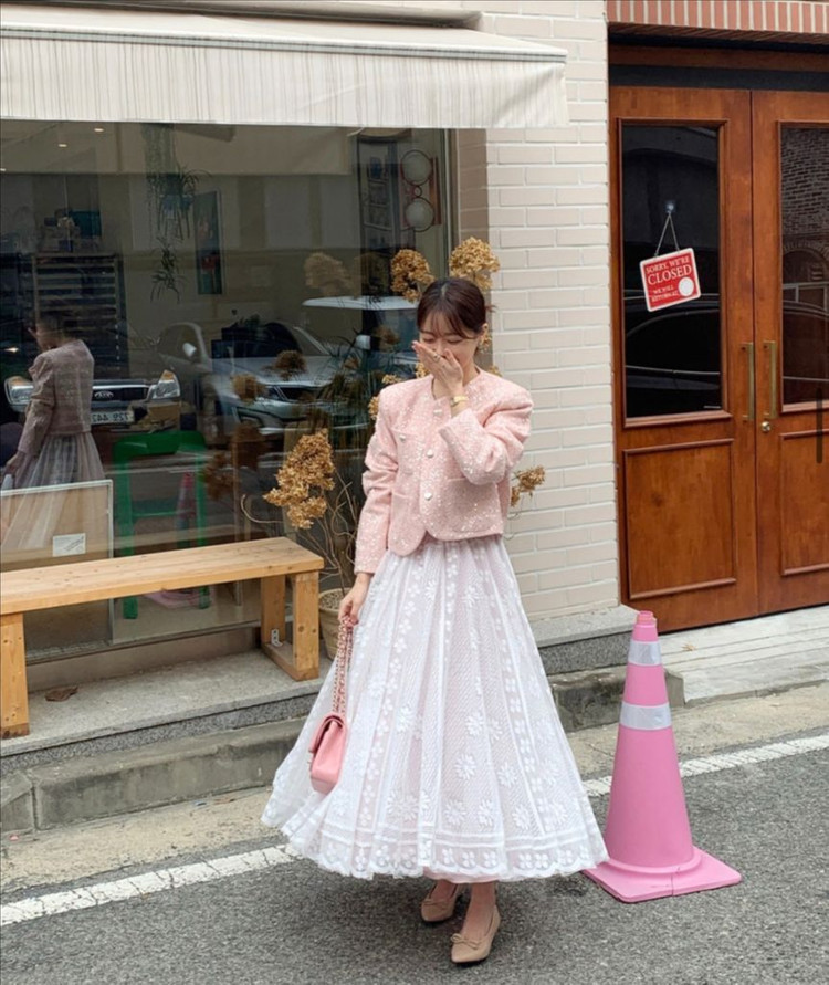 바이씨니 제작 러브스팽글자켓 핑크--1