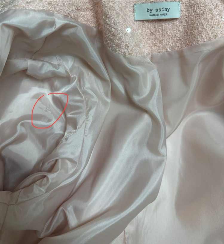 바이씨니 제작 러브스팽글자켓 핑크--4