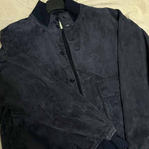 포터리 코트 스웨이드 a-1 자켓 (마린네이비) 2사이즈 팝니다