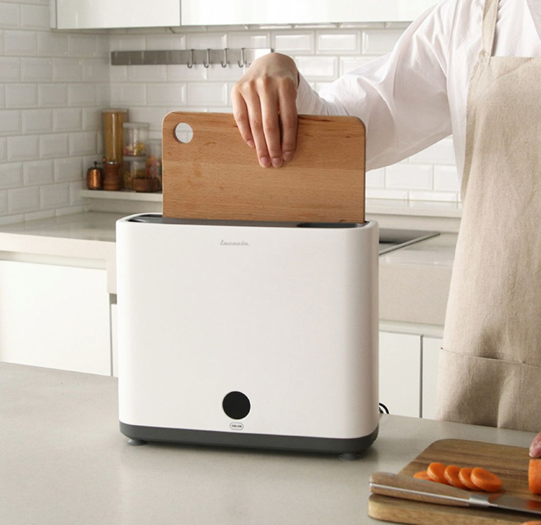 라쿠진 UV-C 열풍 칼도마 살균 건조기--5