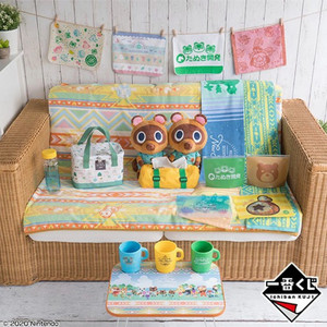 (새상품)동물의숲 쿠지 B상 레저러그