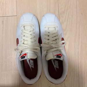 나이키 코르테즈 흰빨 핑크포인트 운동화 250