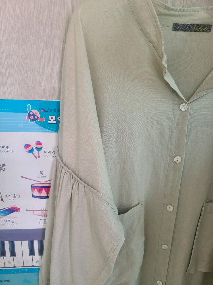 롱셔츠 원피스 F--1