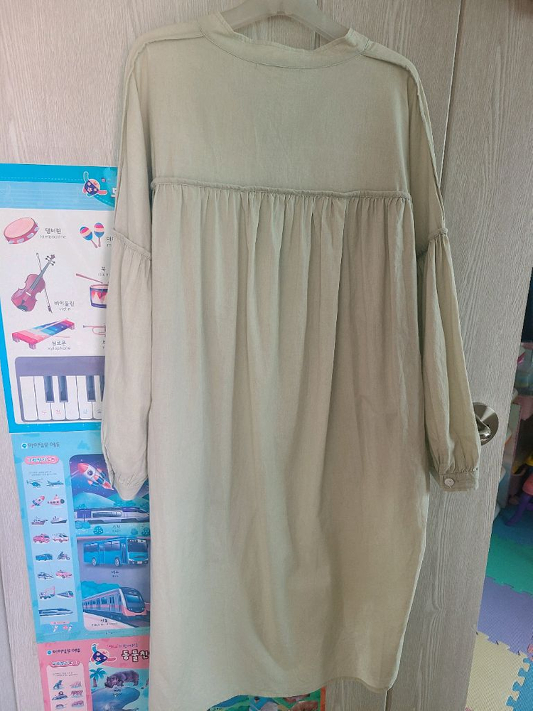 롱셔츠 원피스 F--2