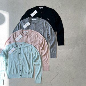 메종키츠네 베이비폭스 레귤러 가디건