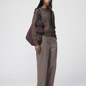 유니클로 코튼치노팬츠 브라운 67사이즈 새상품