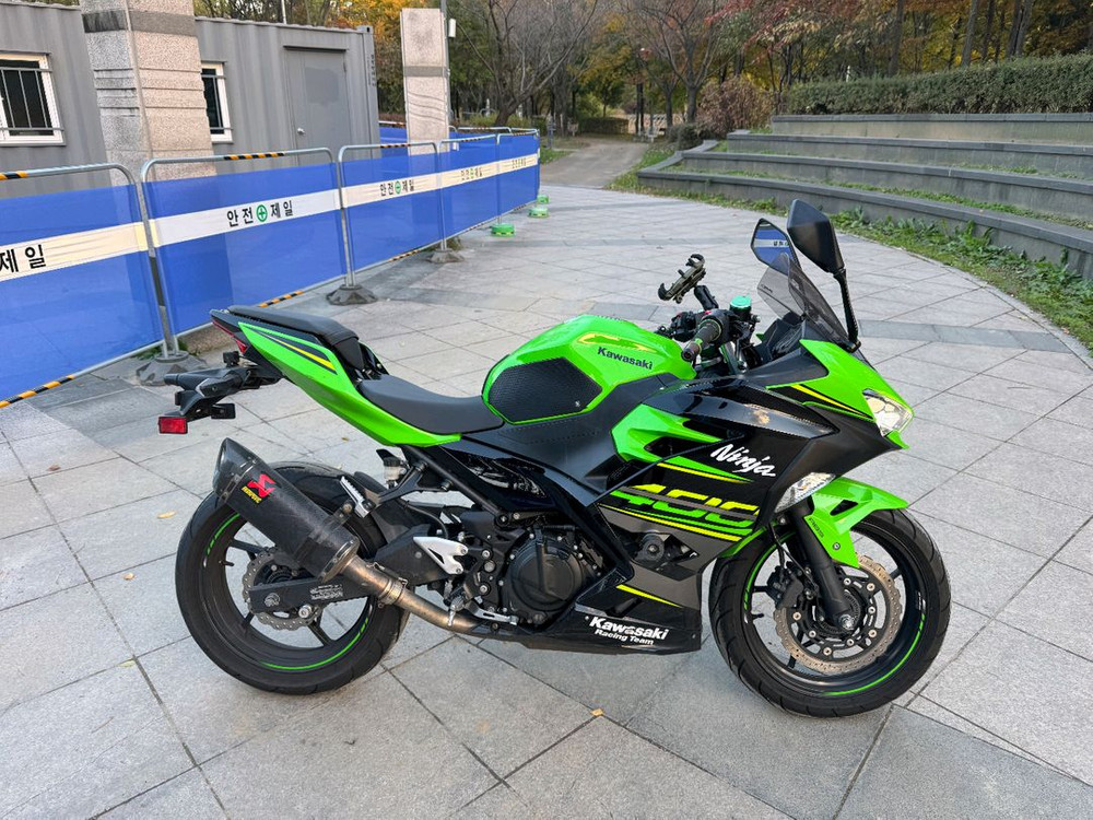 가와사키 닌자400 18년식 풀튜닝풀옵션 abs 팝니다--1